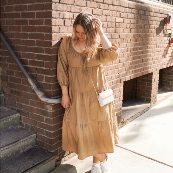 NWOT Elsie Dress, Khaki
Medium - Picture 1 of 5